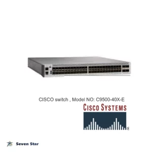 CISCO switch , Model NO: C9500-40X-E,
