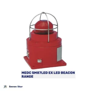 MEDC SM87LED Ex LED Beacon Range