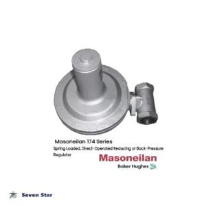 Masoneilan 174 Series  Spring Loaded, Direct-Operated Reducing or Back-Pressure Regulator