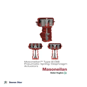 Masoneilan™ Type 87/88 Pneumatic Spring-Diaphragm Actuators